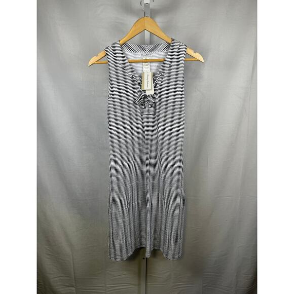 Tommy Bahama Striped Sleeveless Cover Up Swim Dress NEW Ladies Size XS - Picture 1 of 5